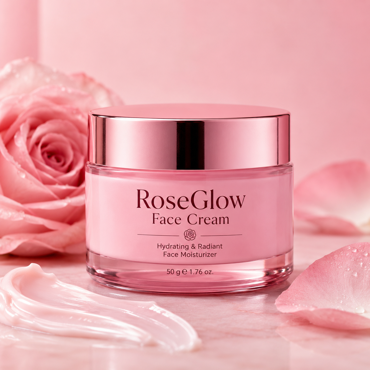RoseGlow Face Cream