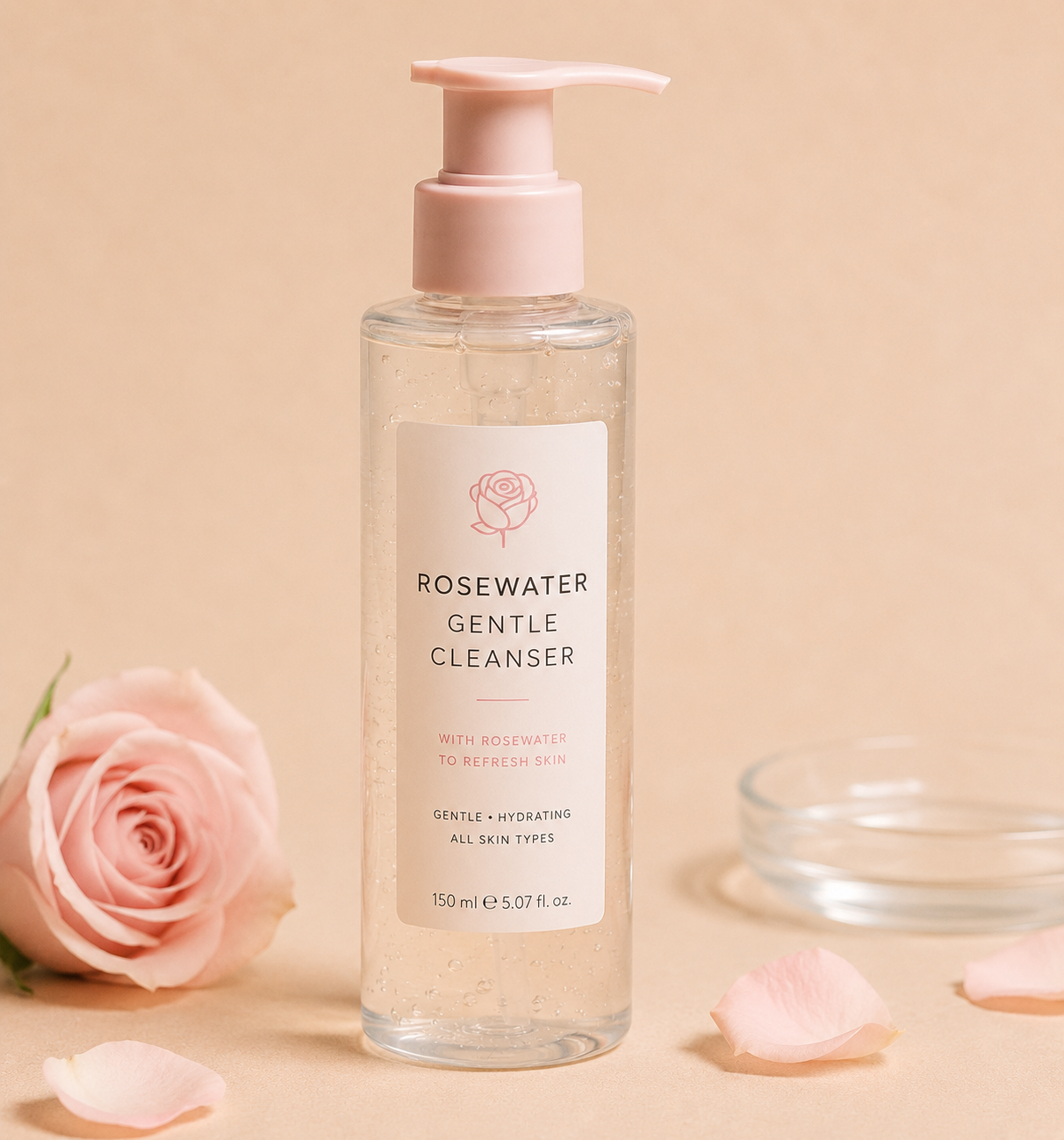 Rosewater Facial Cleanser